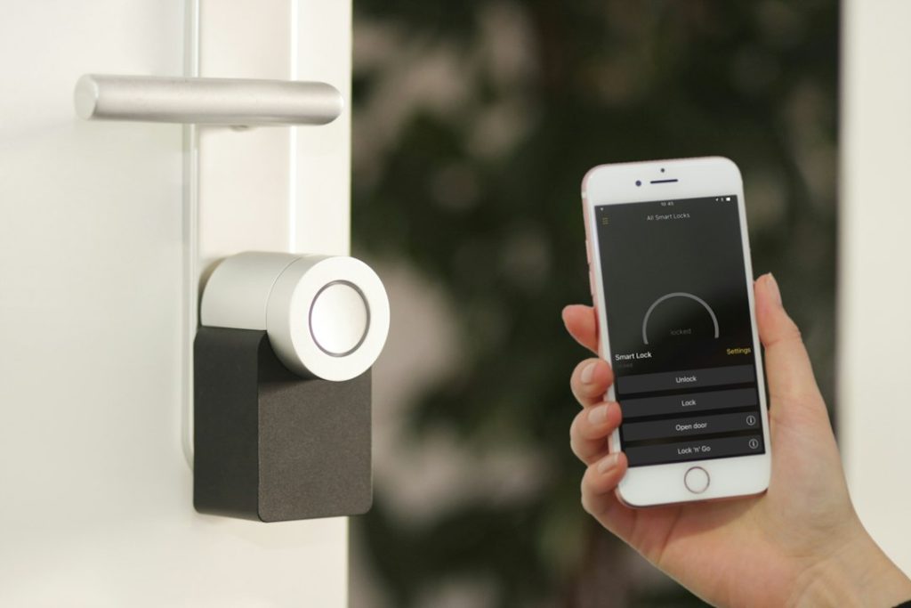 Smart home door lock technology