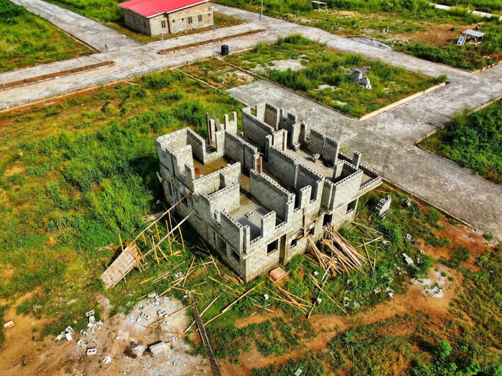 Residential estate in Nigeria illustrating housing and property market trends